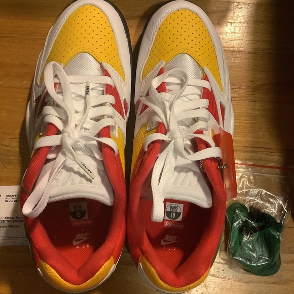 NWT Supreme Nike Air Cross Trainer 3 Mens Size 10 AUTHENTICATED - Picture 14 of 16